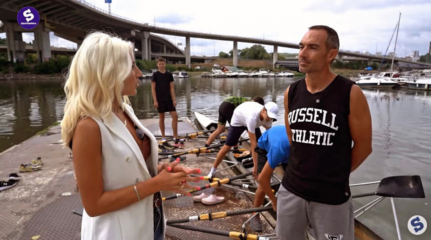 Sportissimo posetio Veslački klub Partizan na Adi Ciganliji