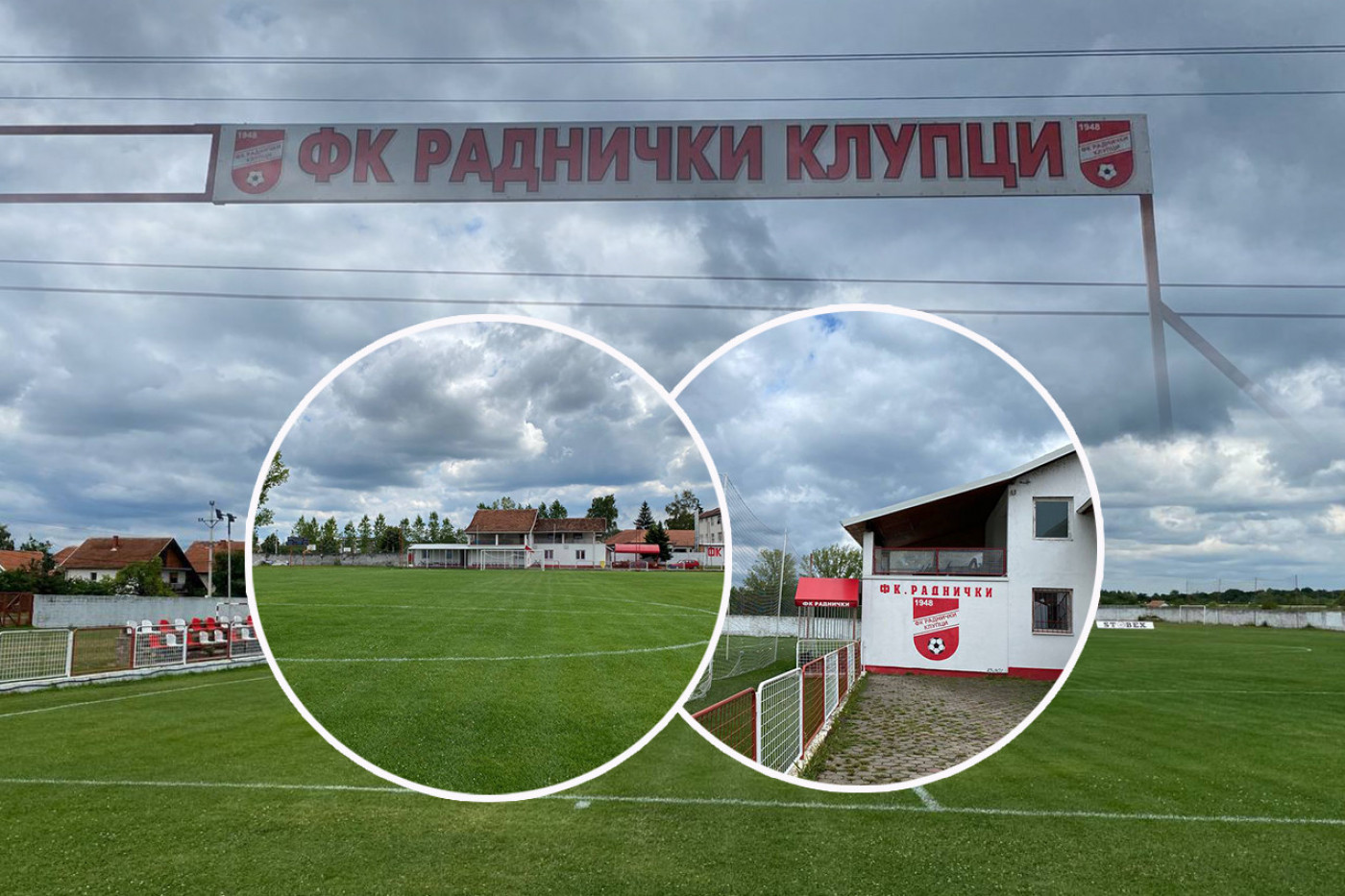 Sportissimo na terenu u Klupcima na kojem je fudbalera udario grom
