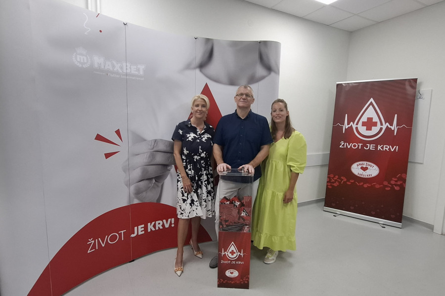 "ŽIVOT JE KRV" Mesec humane akcije MaxBeta i Instituta za transfuziju krvi - Znak ZAHVALNOSTI za sve!