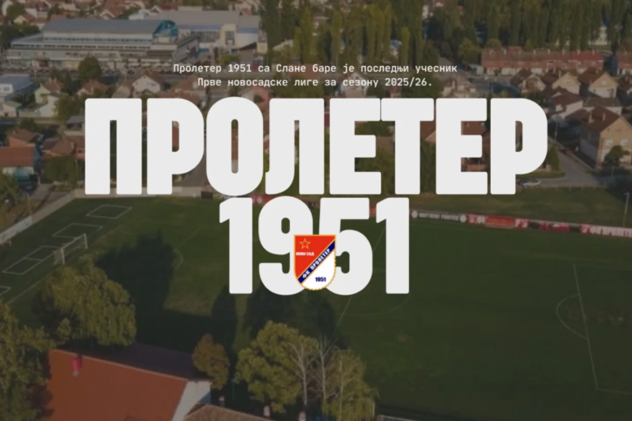 TENDER ODLUČIO: Proleter u Prvoj novosadskoj!