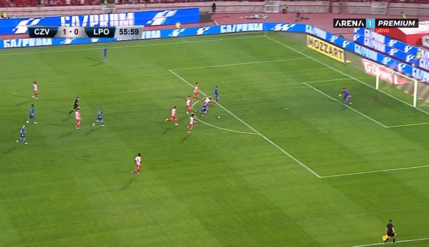DOKLE VIŠE: Zvezda ponovo sa desetoricom, pogledajte kako je Rodrigao dobio crveni karton! (VIDEO)