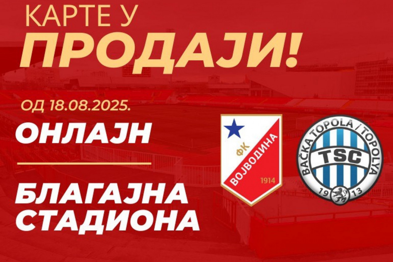 "SVI NA STADION, PODRŽIMO NAŠU VOŠU": Lale pozivaju na derbi sa TSC - evo koliko koštaju karte!
