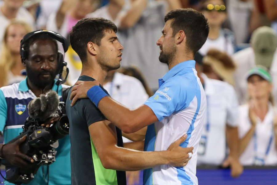 Novak Đoković i Karlos Alkaraz