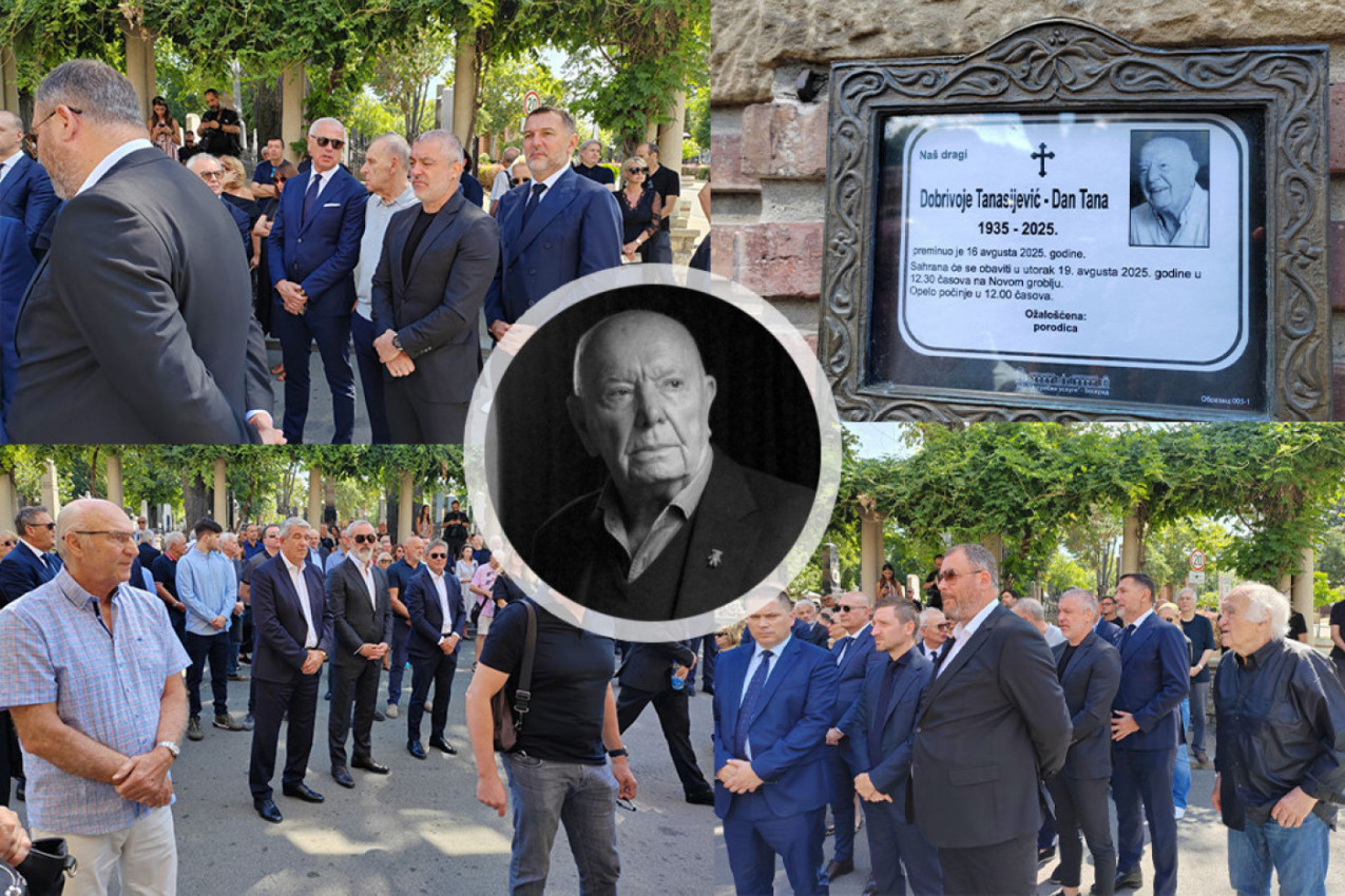 EMOTIVNE SCENE NA NOVOM GROBLJU: Fudbalske legende došle na poslednji pozdrav velikog Dena Tane! (FOTO) EMOTIVNE SCENE NA NOVOM GROBLJU: Fudbalske legende došle na poslednji pozdrav velikog Dena Tane! (FOTO)