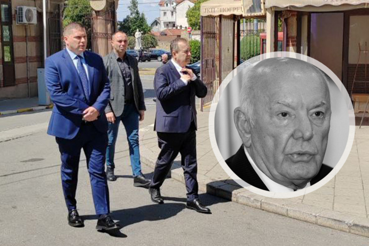 IVICA DAČIĆ STIGAO NA SAHRANU DENA TANE: Čim je ušao na groblje, prišao je OVOJ FUDBALSKOJ LEGENDI! (FOTO, VIDEO)
