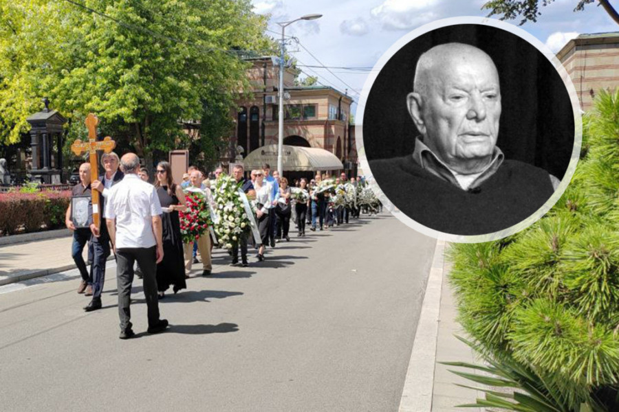 SAHRANJEN LEGENDARNI DEN TANA: Na večni počinak ispraćen uz hor - ogroman broj velikana mu odao poslednju počast! (FOTO, VIDEO)