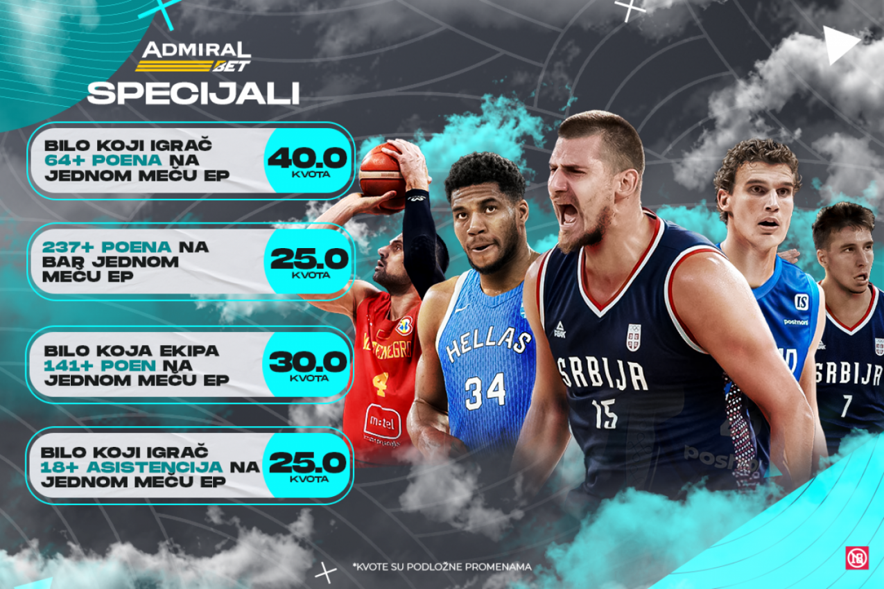 BLIŽI SE POČETAK: "Orlovi" spremni za Evrobasket