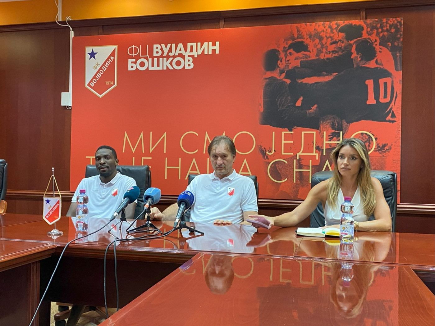 Konferencija FK Vojvodine pred meč sa Zvezdom