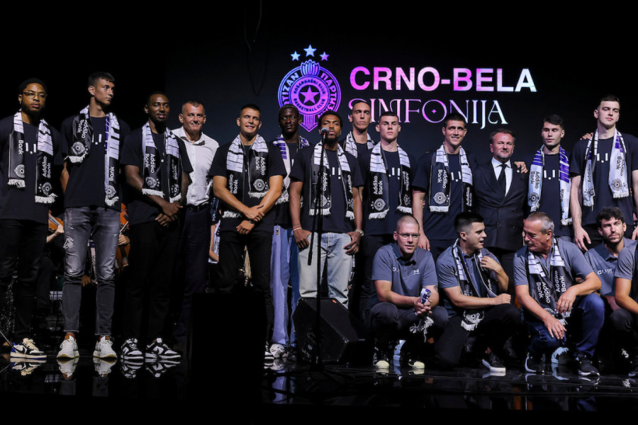 DOK KK PARTIZAN NAJAVLJUJE NOVI SPEKTAKL: Svi se sećaju crno-bele simfonije, vladalo je nikada veće interesovanje navijača! (FOTO)
