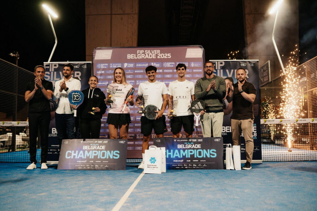 Završen FIP Silver Belgrade 2025: Beograd na mapi svetskog padela Završen FIP Silver Belgrade 2025: Beograd na mapi svetskog padela