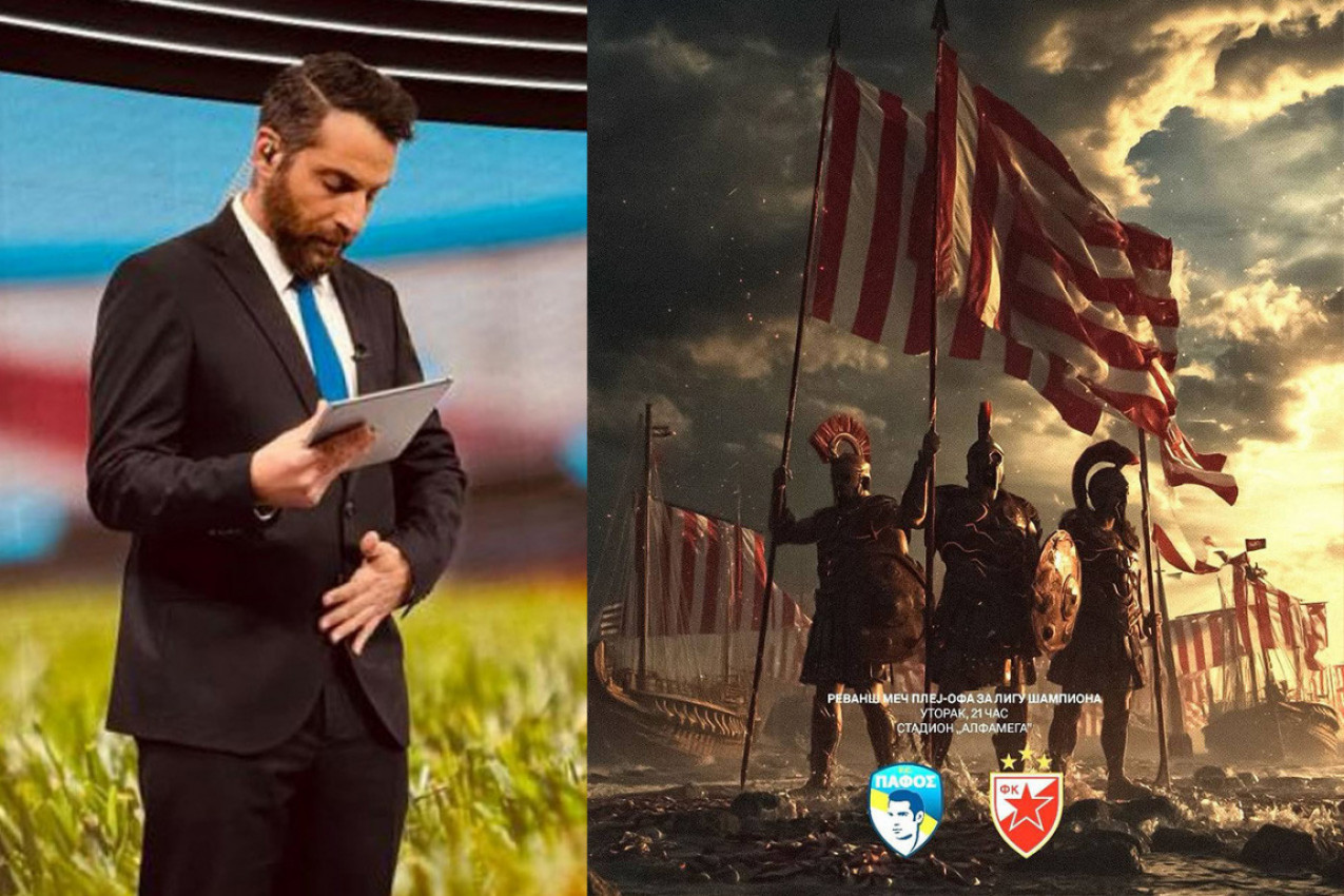 NOVINAR SA KIPRA ZA SPORTISSIMO PRED PAFOS - ZVEZDA: Pomenuo i Milojevića, a njegove reči će RAZBESNESTI sve delije! NOVINAR SA KIPRA ZA SPORTISSIMO PRED PAFOS - ZVEZDA: Pomenuo i Milojevića, a njegove reči će RAZBESNESTI sve delije!