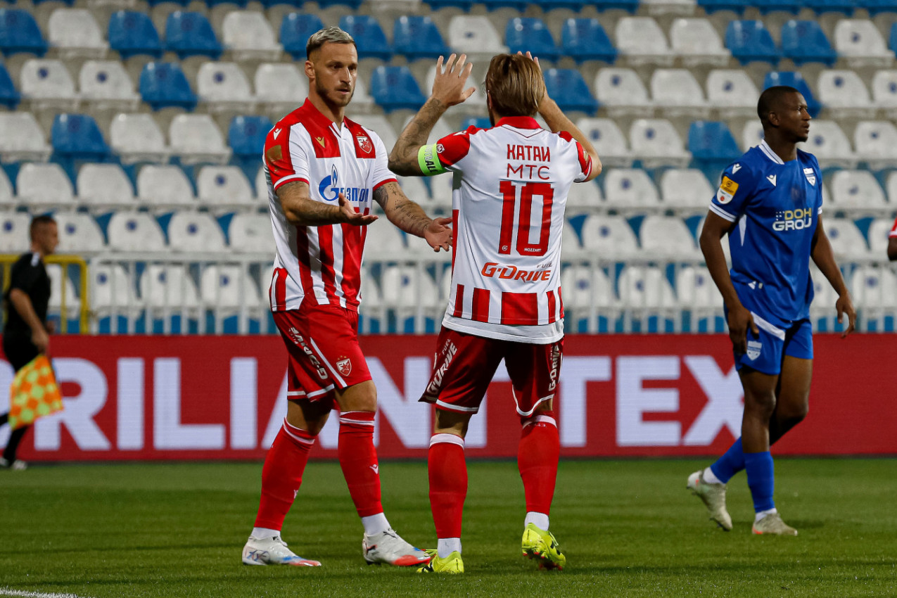 KRAJ - PUKLA JE PETARDA: Crvena zvezda DEKLASIRALA Novi Pazar i uzela nova tri boda!