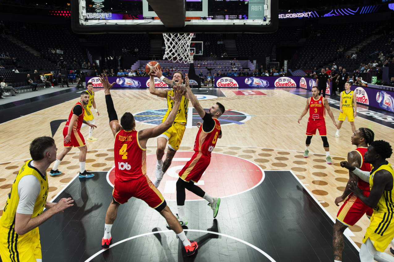 POBEDA ZA NADU: Crna Gora savladala Švedsku u dramatičnoj završnici na Evrobasketu!
