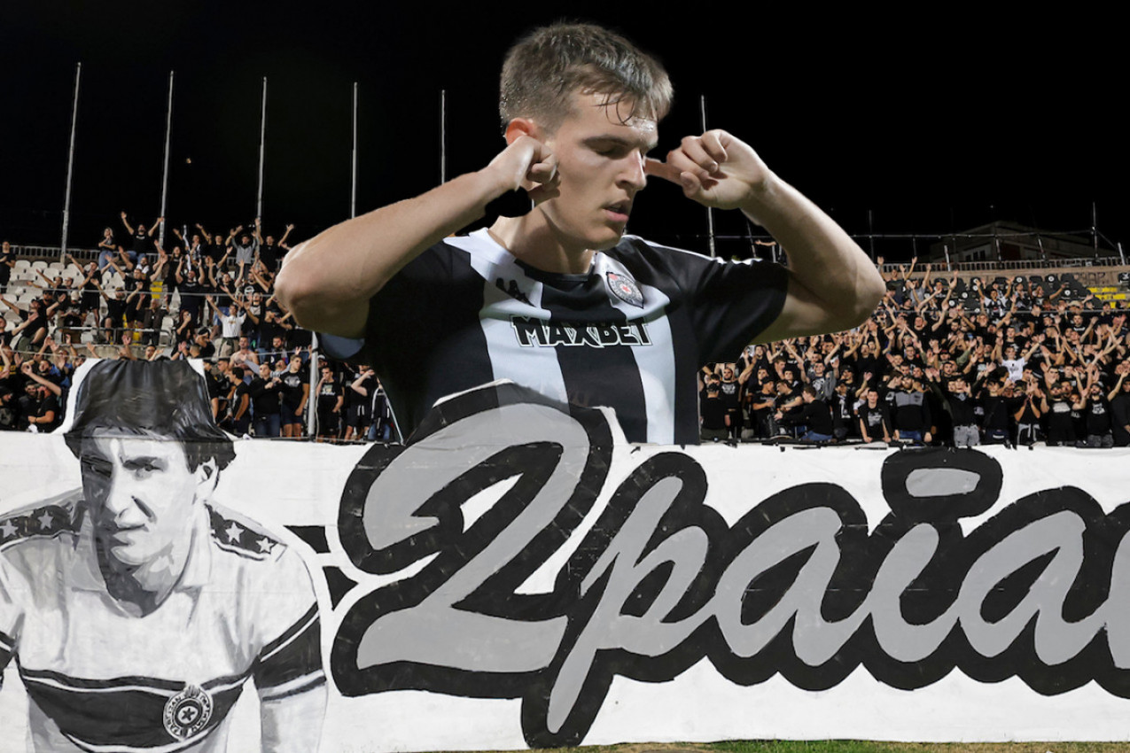 "NIJE LAKO NOSITI CRNO-BELU DEVETKU": Partizanov VUNDERKIND za Sportissimo o poređenju sa Manceom - Andrej Kostić je budućnost Partizana! "NIJE LAKO NOSITI CRNO-BELU DEVETKU": Partizanov VUNDERKIND za Sportissimo o poređenju sa Manceom - Andrej Kostić je budućnost Partizana!