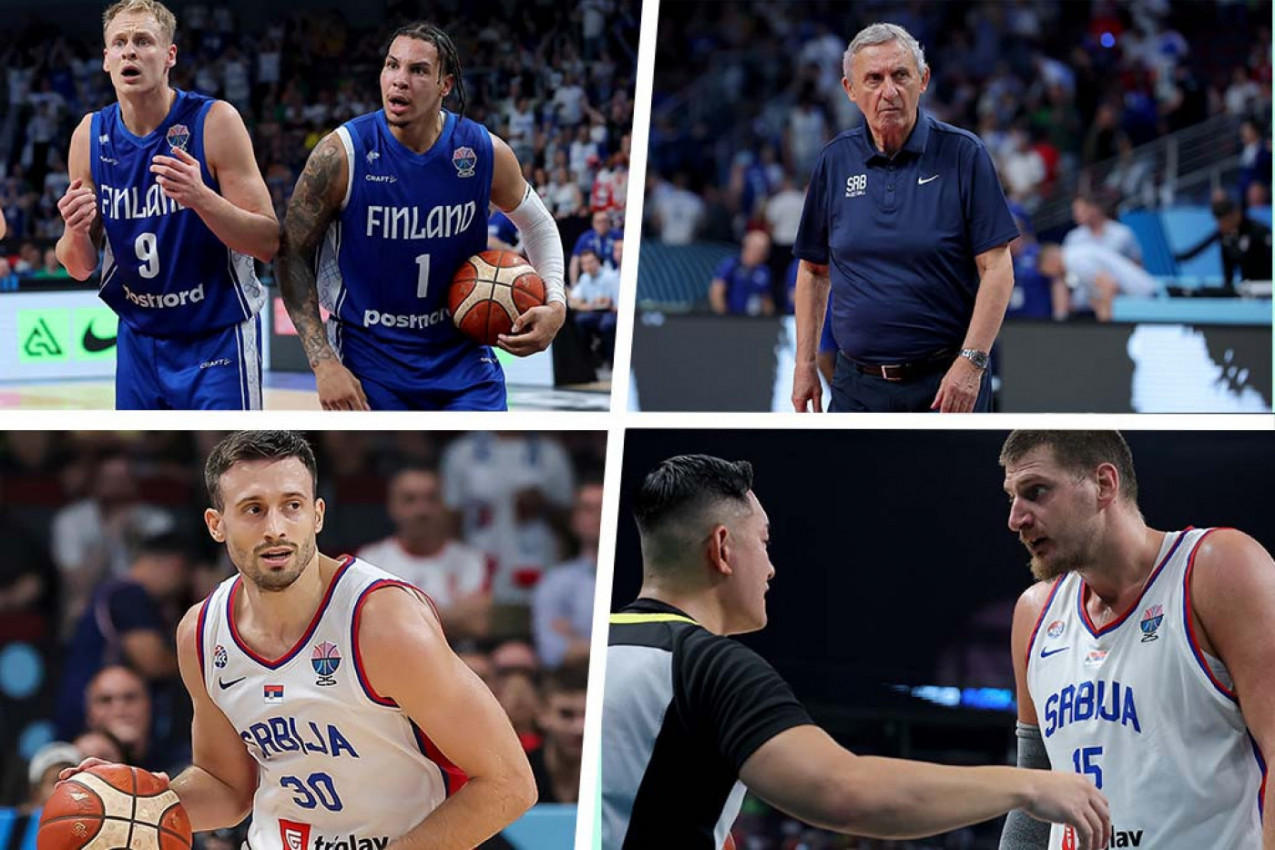 KRAJ! BILO JE LEPO SANJATI O ZLATU: Srbija je ELIMINISANA sa Evrobasketa! KRAJ! BILO JE LEPO SANJATI O ZLATU: Srbija je ELIMINISANA sa Evrobasketa!