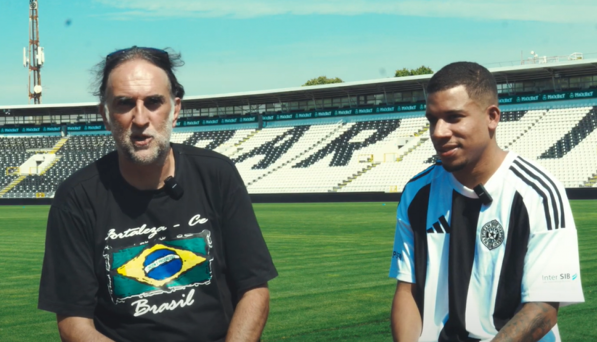 BRAZILAC STIGAO U PARTIZAN, PA ODUŠEVIO NAVIJAČE: Igraću sa mnogo ljubavi u ovom dresu!