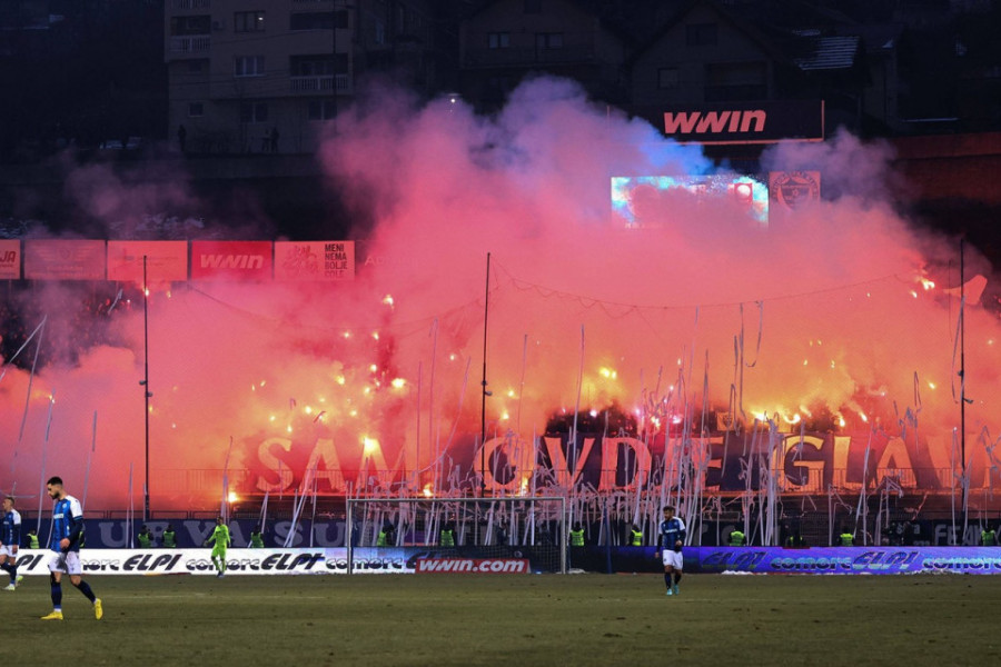 NEVEROVATAN DERBI U SARAJEVU! Borac prosuo prednost od 2:0