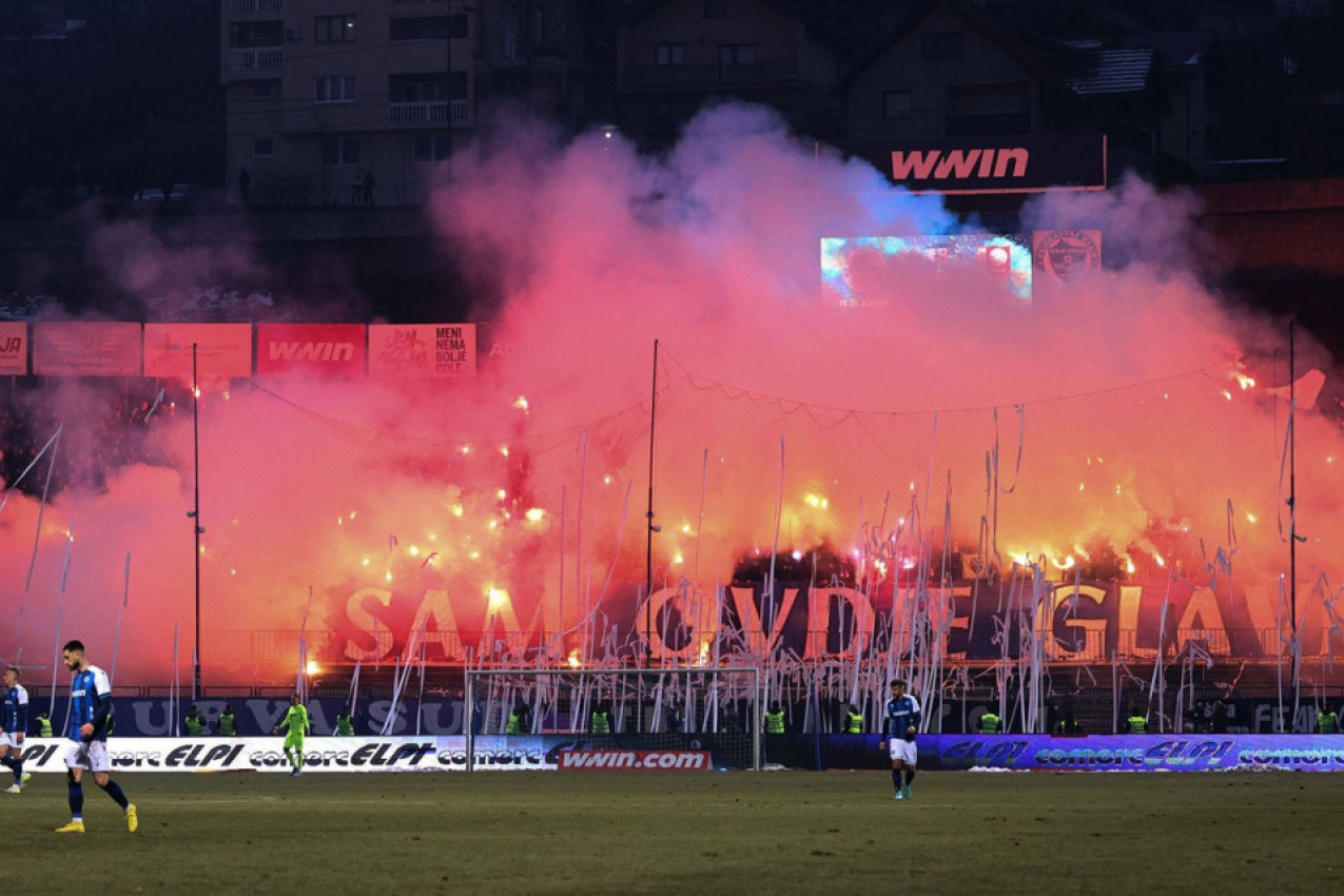 NEVEROVATAN DERBI U SARAJEVU! Borac prosuo prednost od 2:0