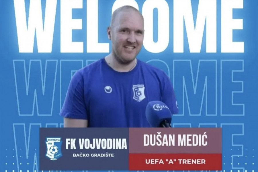 NOVO REŠENJE NA KLUPI VOJVIDINE: Dušan Medić ponovo u Bačkom Gradištu