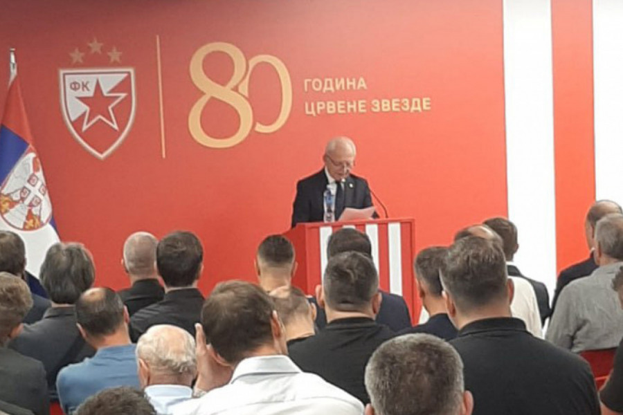 POTRESAN GOVOR PRVOG ČOVEKA CRVENE ZVEZDE: Predsednik se UTUČEN obratio gostima na komemoraciji Dejana Milovanovića! (VIDEO)