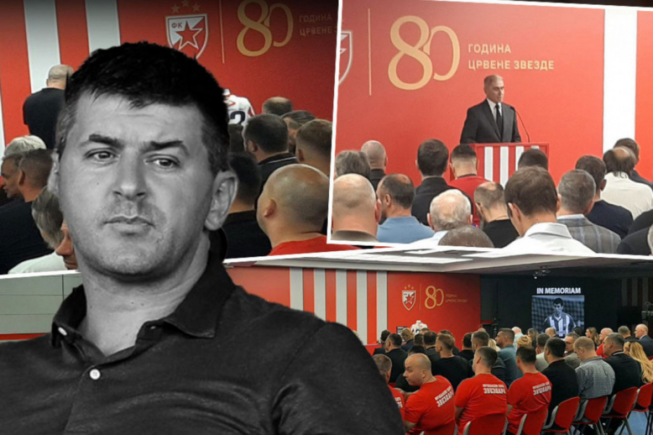 BOŠKO ĐUROVSKI PAO U NESVEST! Potresne scene na komemoraciji Dejana Milovanovića! (VIDEO)