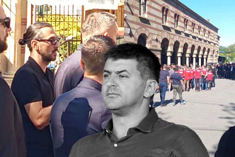 I ON JE TU: Osvojio sa Dekijem poslednji trofej, pa došao da isprati svog druga u večnost! (FOTO)