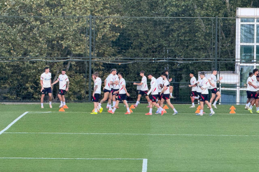 SPORTISSIMO NA POSLEDNJEM TRENINGU ZVEZDE PRED SELTIK: Mateus se sprema punom parom, Arnautović i Katai završili u krugu! (VIDEO)