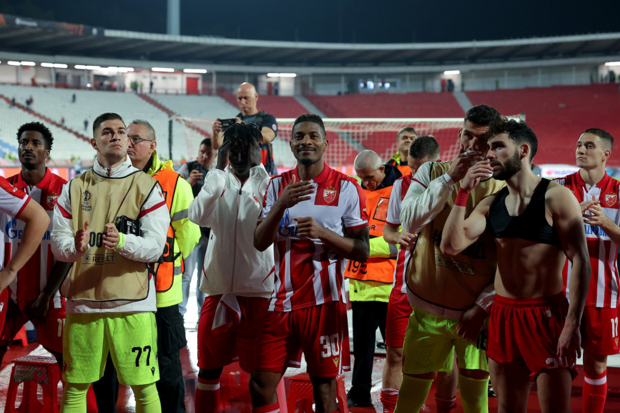 EVO NA KOJOJ POZICIJI JE CRVENA ZVEZDA POSLE PRVOG KOLA LIGE EVROPE!