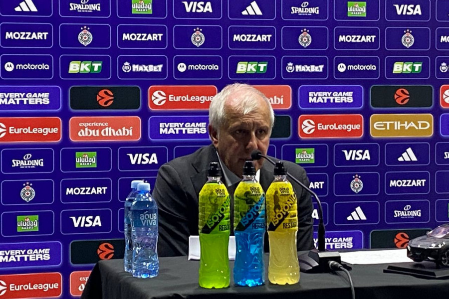 OBRADOVIĆ PONOSAN NA PARTIZAN: "Igrali smo dobru košarku posle teškog puta"