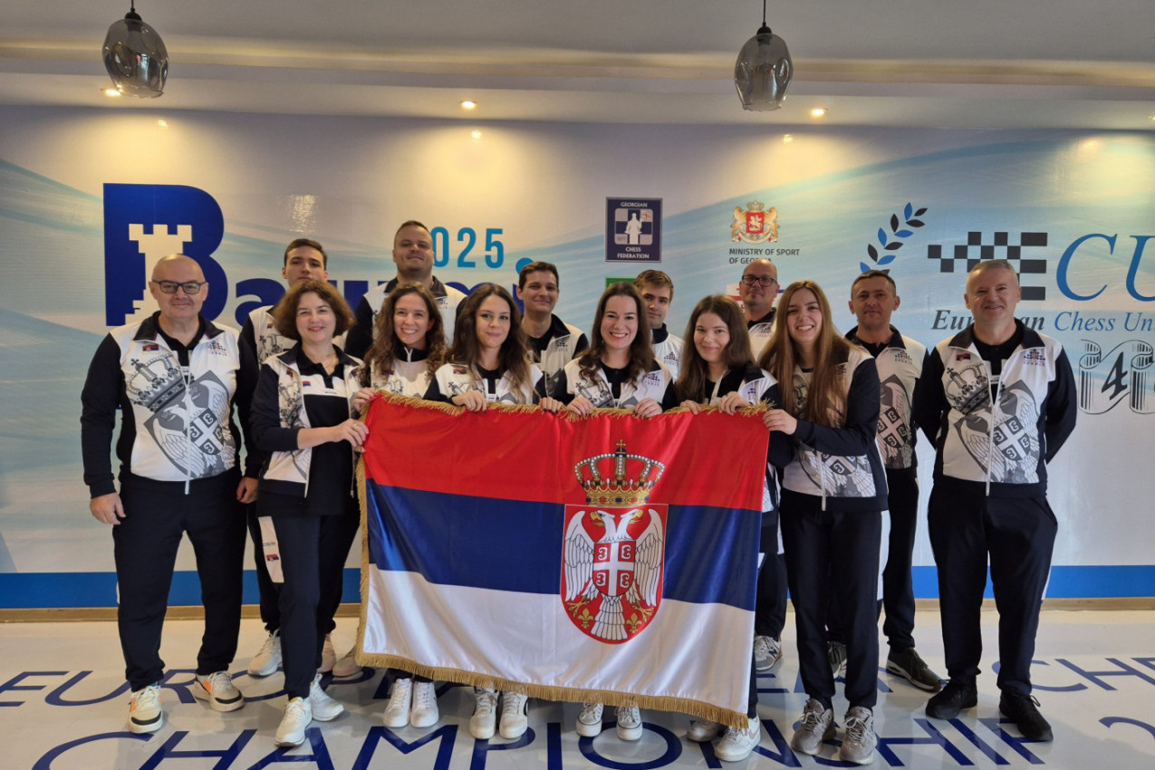 NAPADAJU TROFEJ! Srpski šahisti u Batumiju