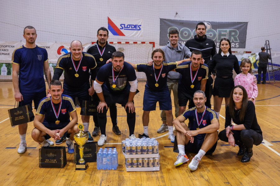 GSP JE ŠAMPION SOCCER ZLATNOG SUPERKUPA: Sjajan fudbal u Slodesu
