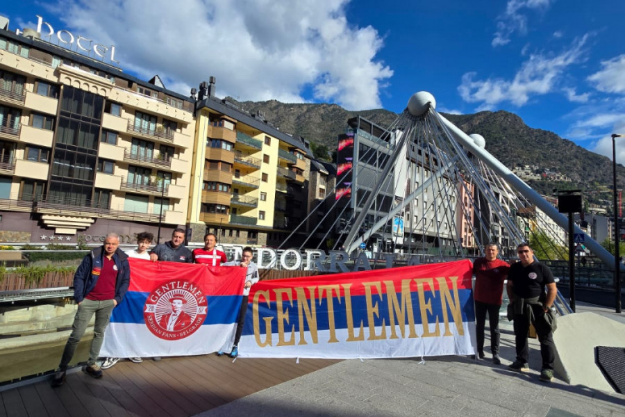 SPORTISSIMO U ANDORI: Pogledajte podršku koju "orlovi" imaju na zapadu Evrope - TO SU PRAVI NAVIJAČI! (VIDEO)