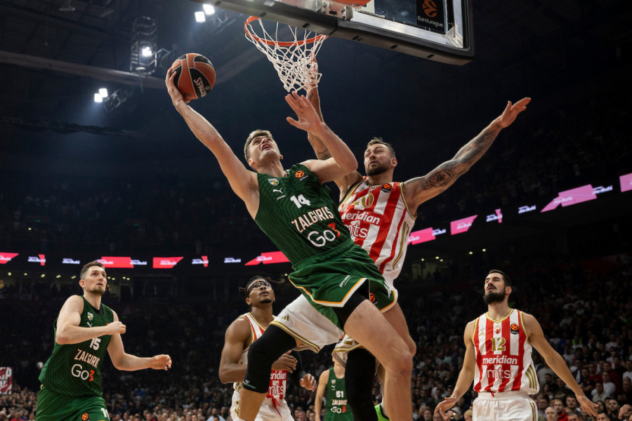 DRŽI SE ZVEZDA MERIDIANBET: Žalgiris ima prednost, ali crveno-beli sustižu!