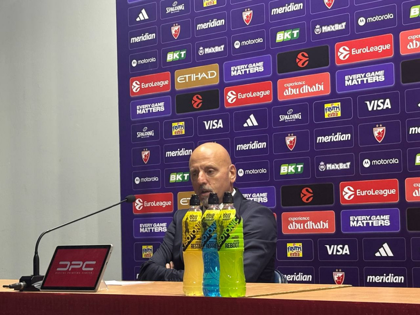 Saša Obradović nakon pobede nad Žalgirisom