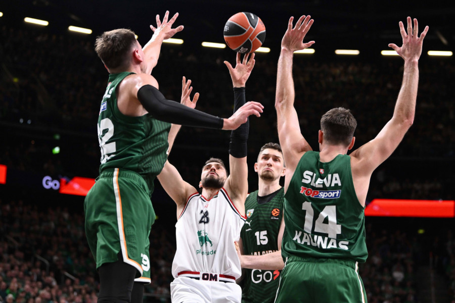 KAKAV PREOKRET: Olimpija od minus 16 do ubedljive pobede - Žalgiris posle Zvezde pao i kod kuće!