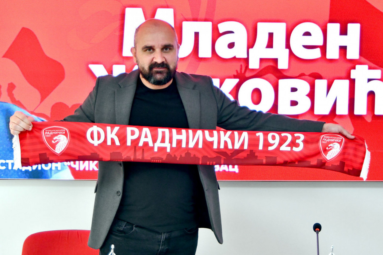 ŽIŽOVIĆ I ZVANIČNO NOVI TRENER RADNIČKOG! "Crveni đavoli" dobili pojačanje!