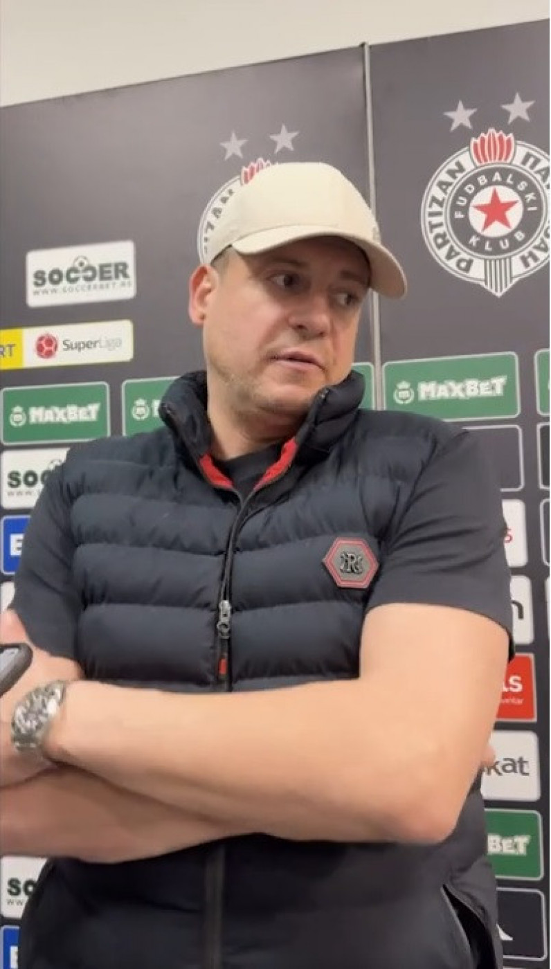 Nenad Lalatović posle teškog poraza od Partizana pričao o crno-belima