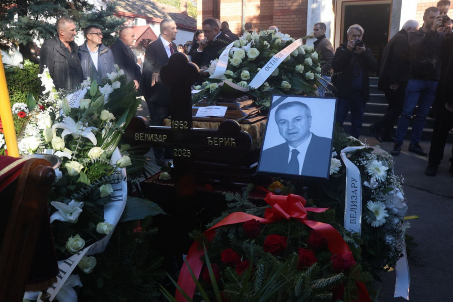 Sahrana Velizar Đerić