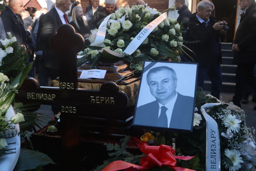 Sahrana Velizara Đerića