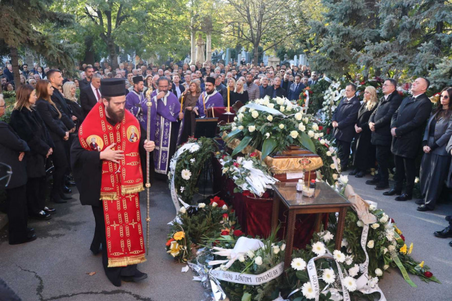 Sahrana Velizar Đerić