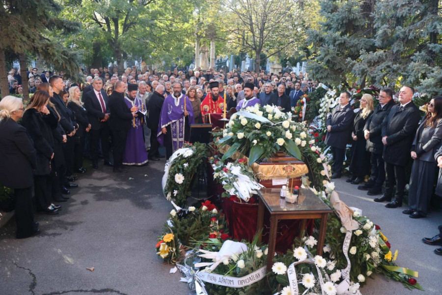 Sahrana Velizar Đerić