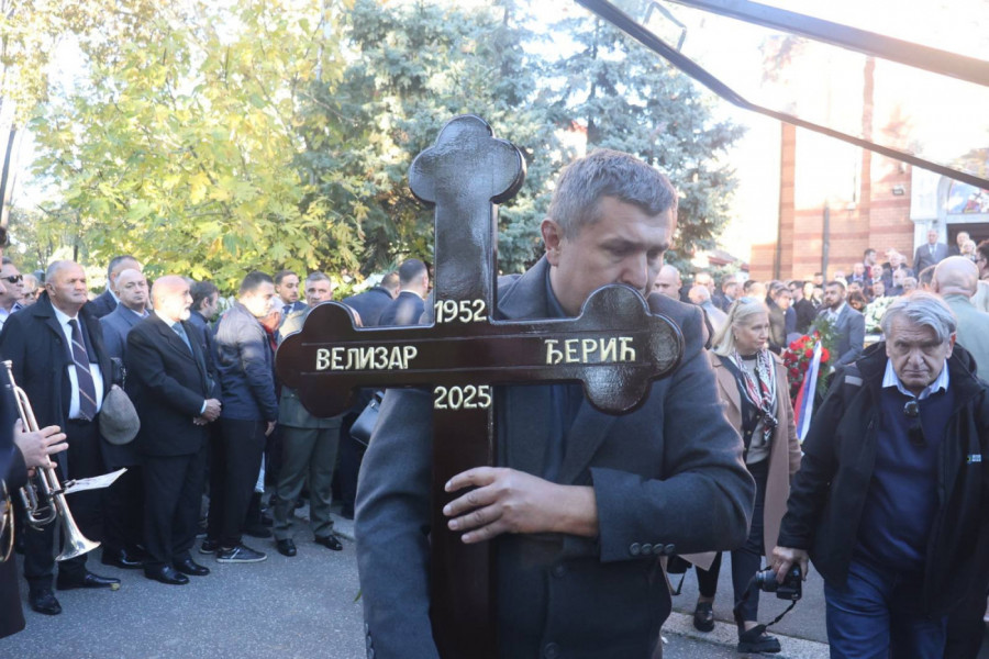 Sahrana Velizar Đerić