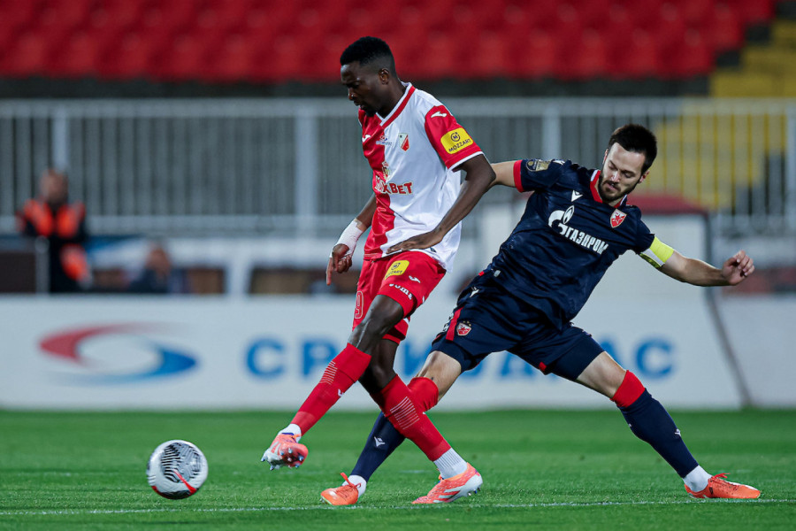 NIŠTA OD PENALA: Tesna igra na "Karađorđu" na samom startu utakmice!