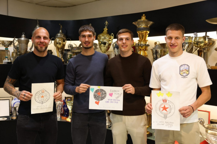 PARTIZANE, VELIK SI: Članovi MNRO Zvezdara u novoj poseti crno-belima