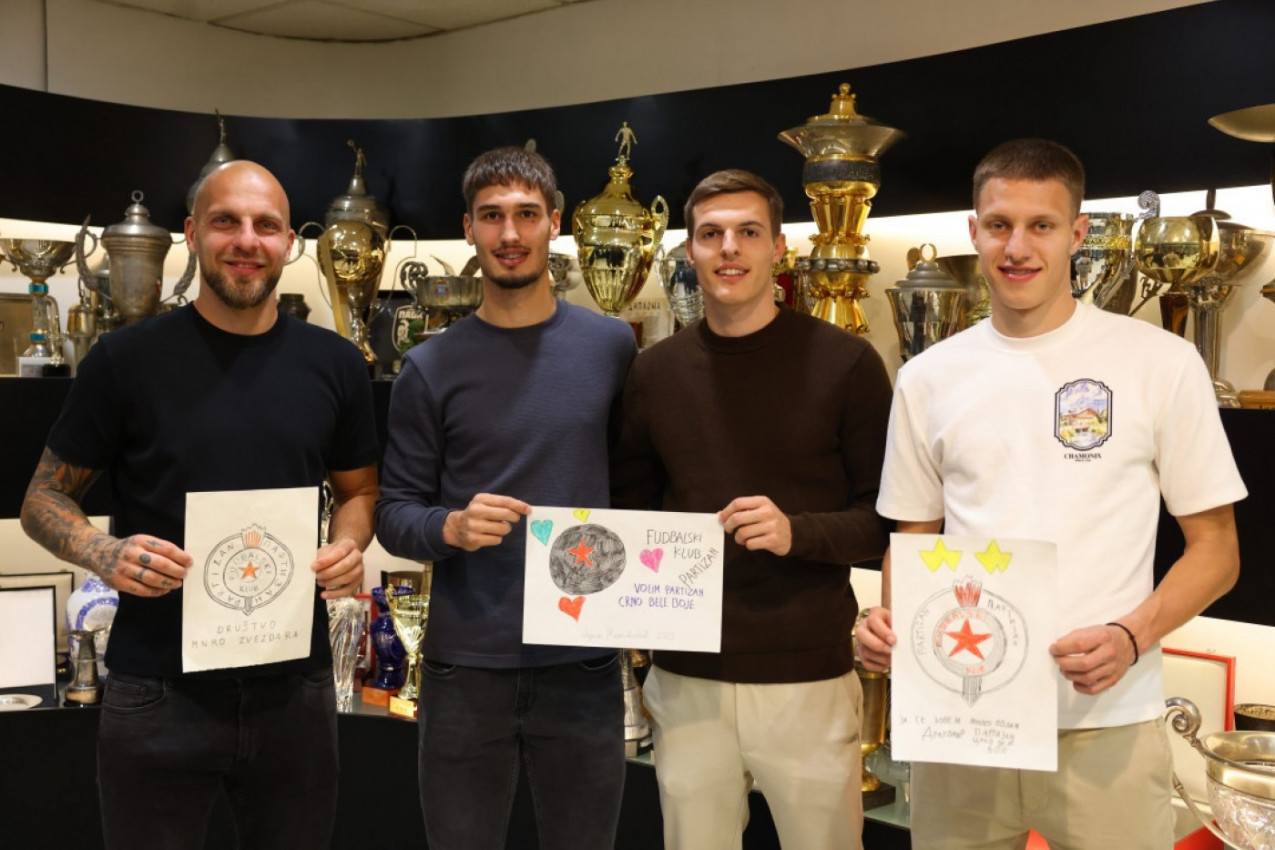 PARTIZANE, VELIK SI: Članovi MNRO Zvezdara u novoj poseti crno-belima PARTIZANE, VELIK SI: Članovi MNRO Zvezdara u novoj poseti crno-belima