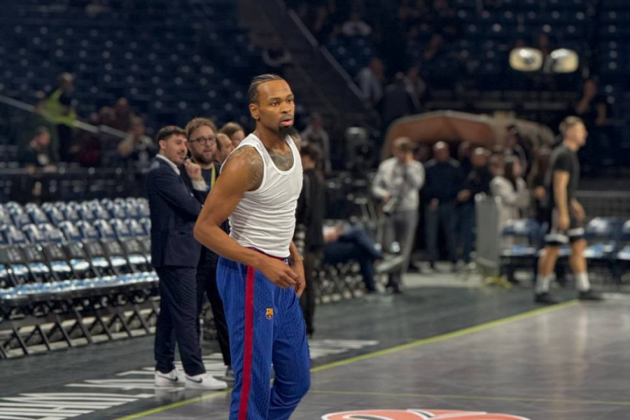 GROBARI, LEPO LI JE VIDETI GA OPET? Panter maksimalno naoštren, pogledajte šta radi pred početak meča u Areni! (VIDEO)