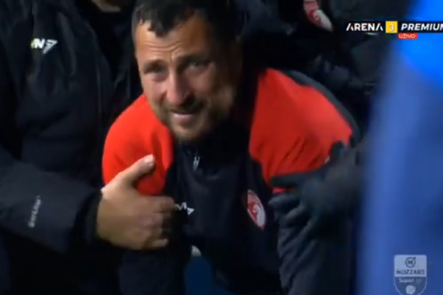 POTRESNO: Žižovićev pomoćnik pao na kolena nakon tragične vesti! (VIDEO)