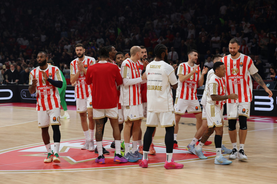 VREME JE ZA SEDMU U NIZU: Crvena zvezda Meridianbet ukršta koplja sa Grcima u krcatoj Areni!