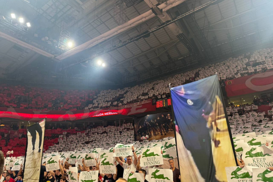 SPEKTAKULARNA KOREOGRAFIJA U ARENI: Delije su imale specijalnu poruku za PAO! (FOTO,VIDEO)