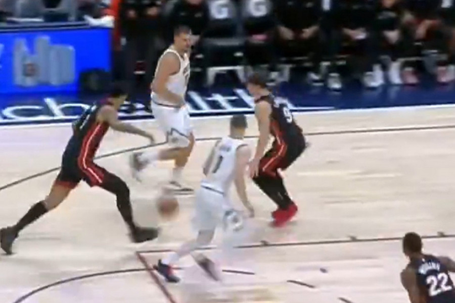 JOKIĆ PRKOSI ZAKONIMA FIZIKE: Luđa dodavanja dugo niste videli - pogledajte šta im je sve radio Nikola! (VIDEO)